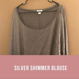 Silver Shimmer Blouse